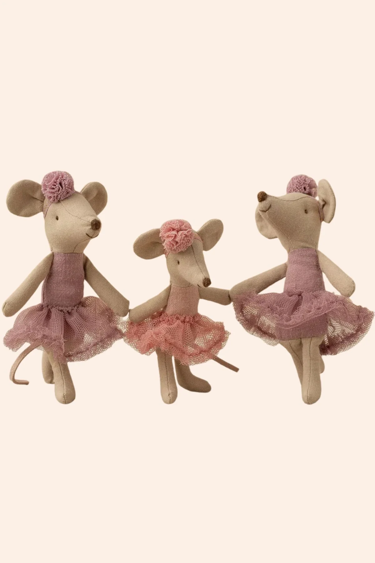 Maileg - Ballerina Mouse - Little Sister - Heather - Image 2