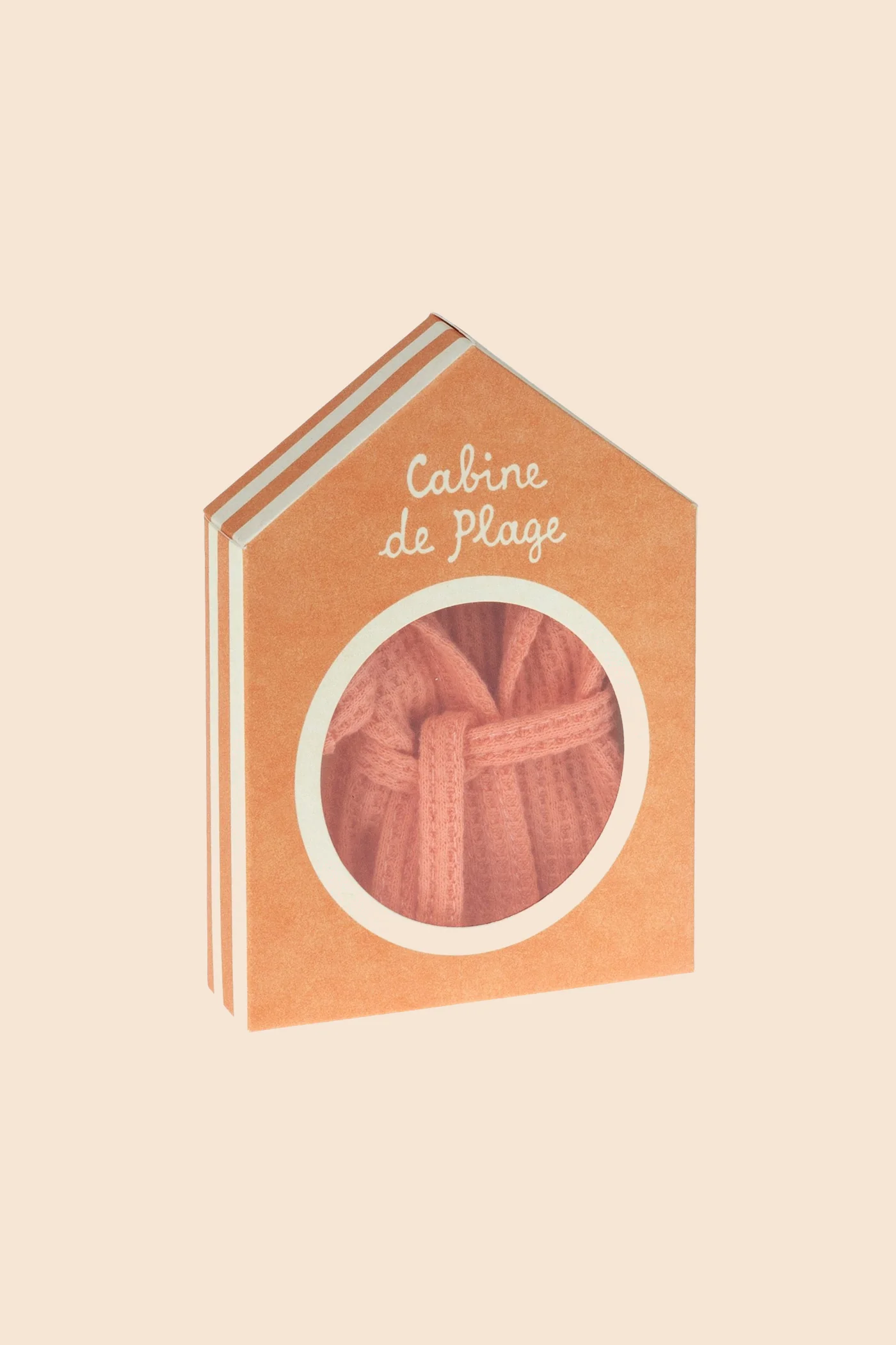Maileg Bathrobe Coral - Clothes Cabin de Plage - Image 3