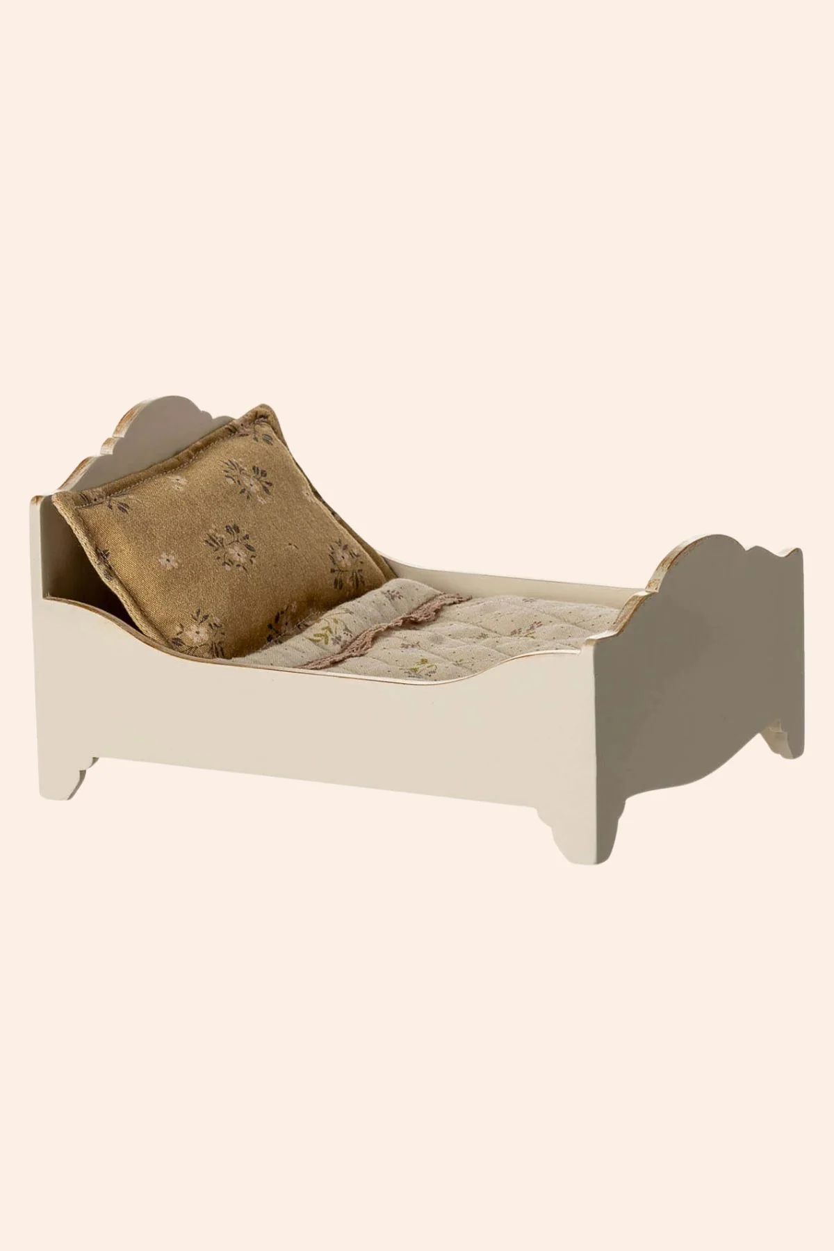 Maileg - Bed - Mouse - Off White