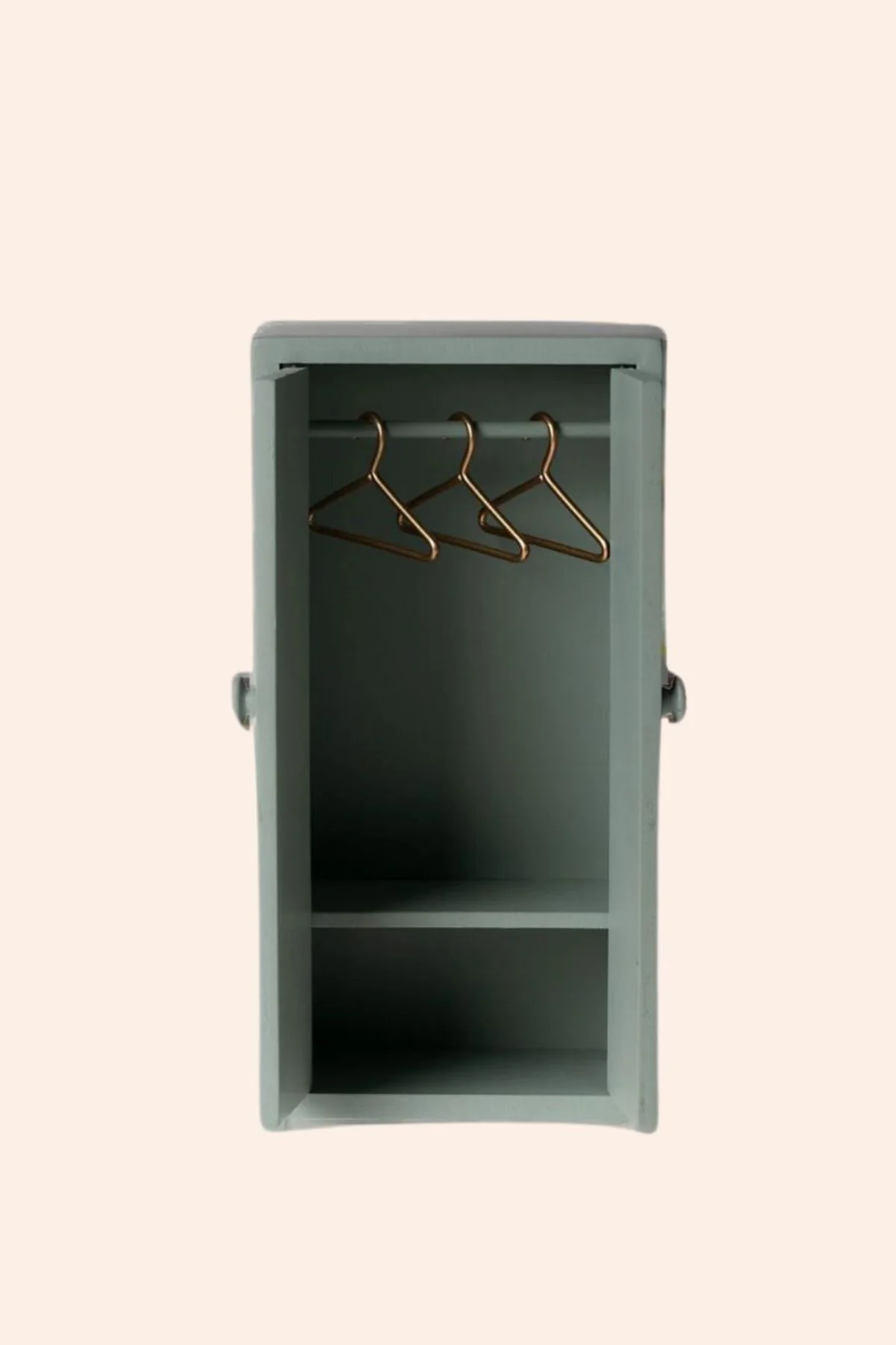 Maileg - Closet, Mouse - Soft Blue - Image 2