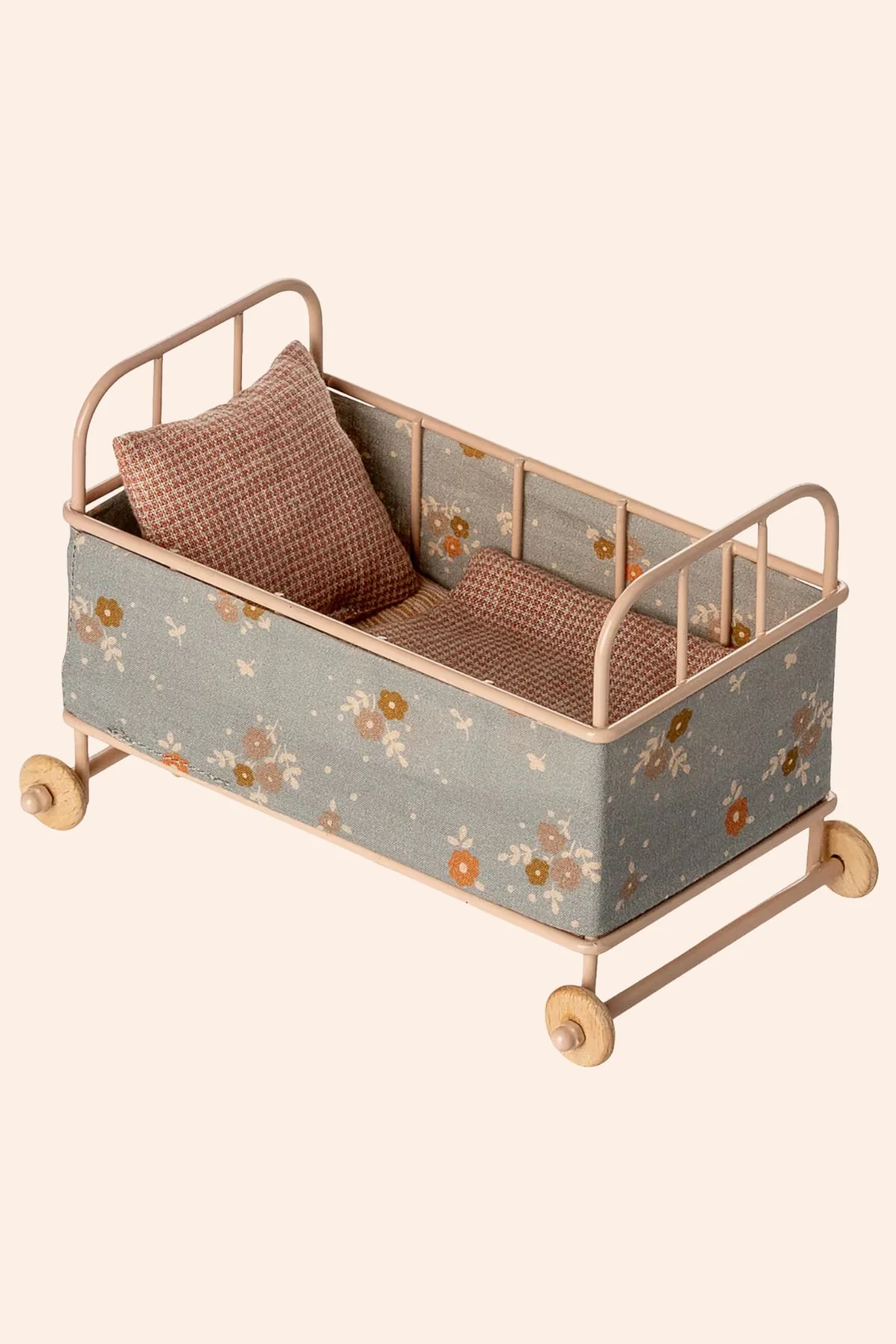Maileg - Cot bed -  Micro - Powder - Image 2