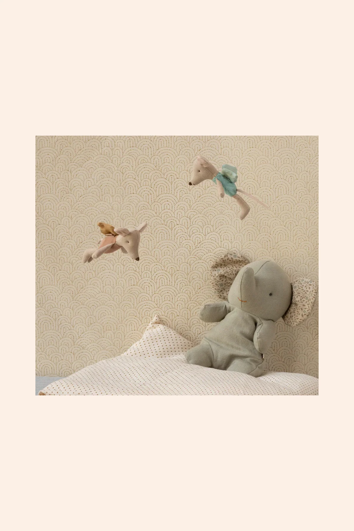 Maileg - Fairy Mouse, Little Mint - Image 2