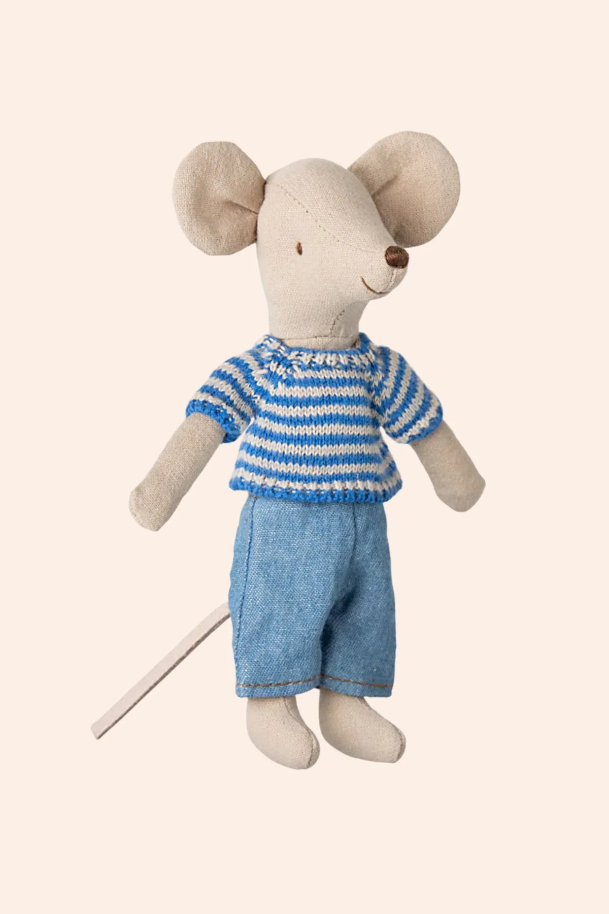 Maileg Knitted Sweater and Pants -  Big Brother Mouse - Clothes - Image 3