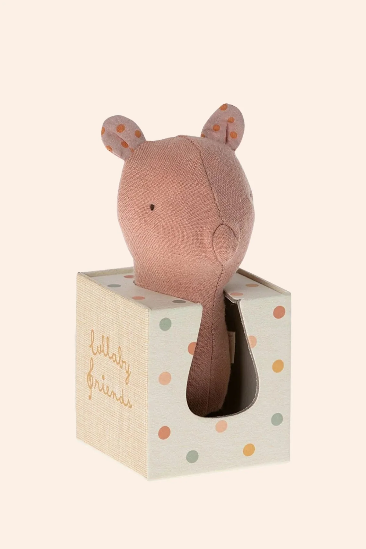Maileg - Lullaby Friends - Pig Rattle - Image 2