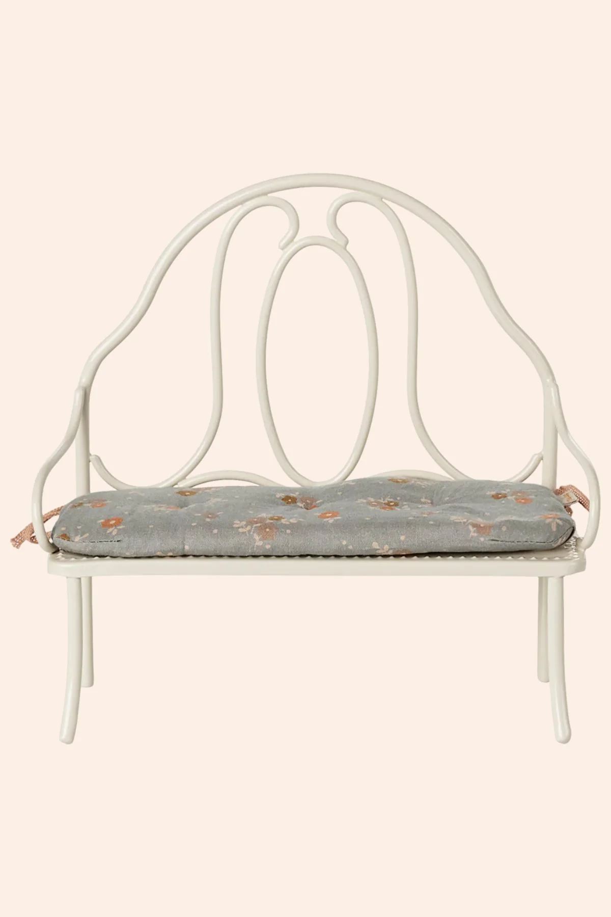 Maileg - Vintage bench, Miniature - Off white