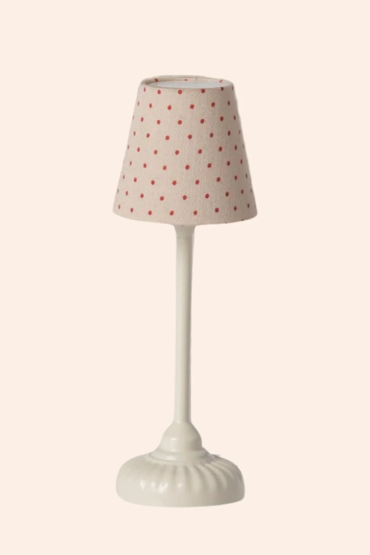 Maileg - Vintage Floor Lamp - Mouse - Sand - Image 2