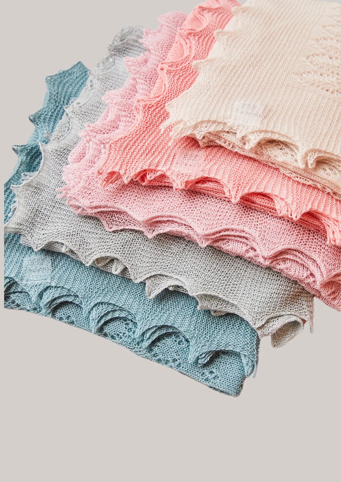 Merino Shawl Pattern Lace - Image 4