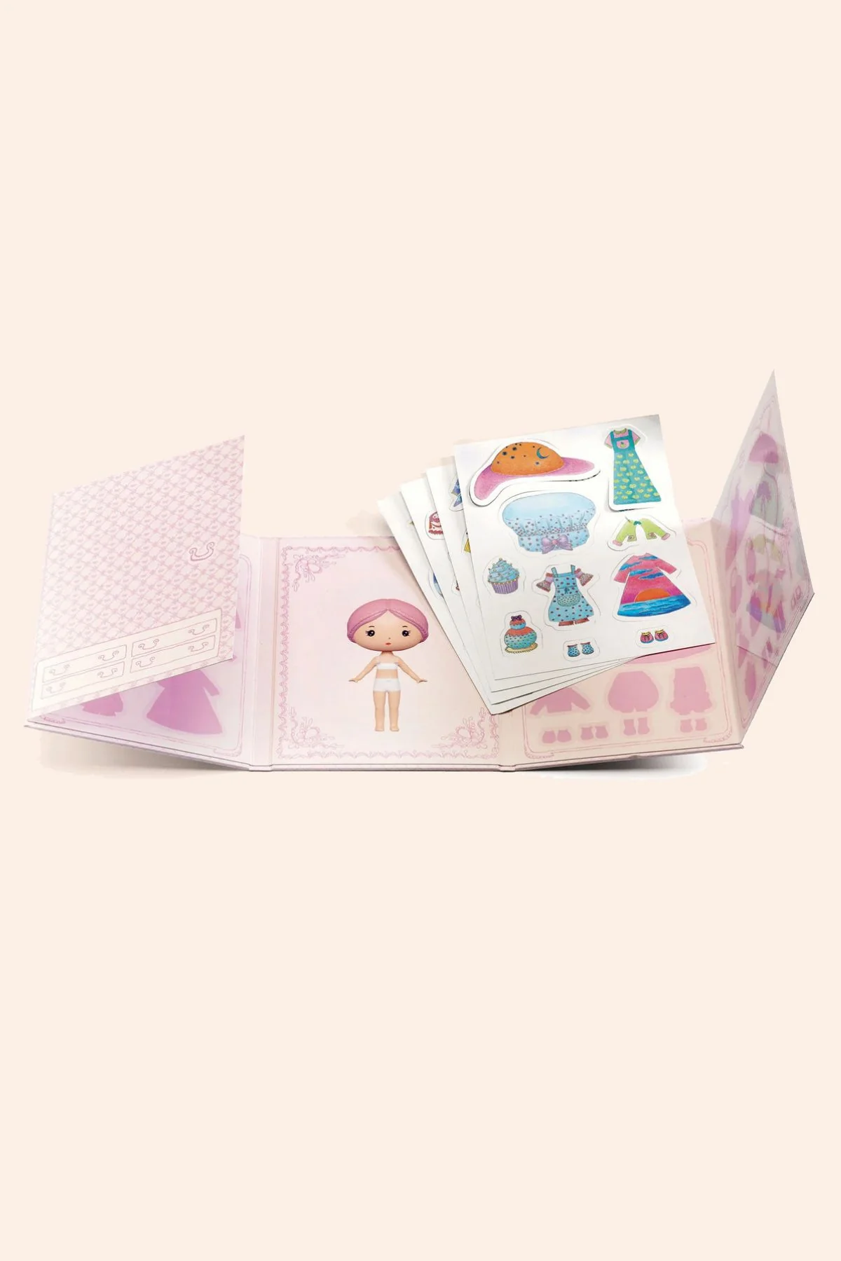 Djeco - Tinyly  - Miss Lilypink - 40 stickers - Image 2