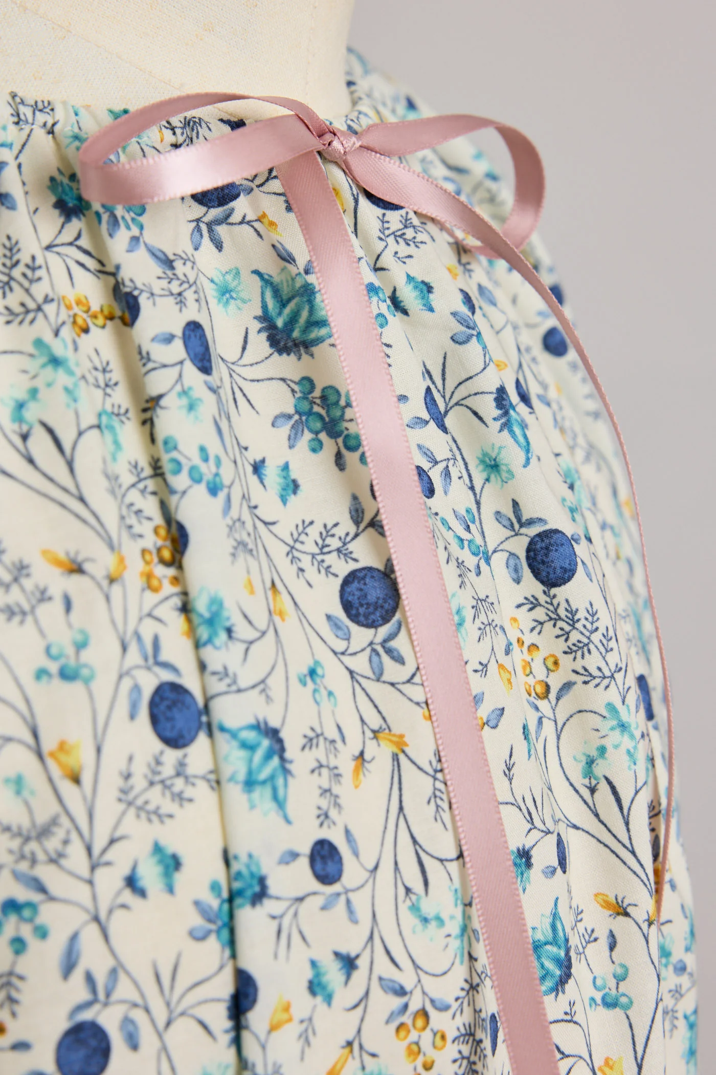 Moon Night Dress In Blue Berries - Image 6