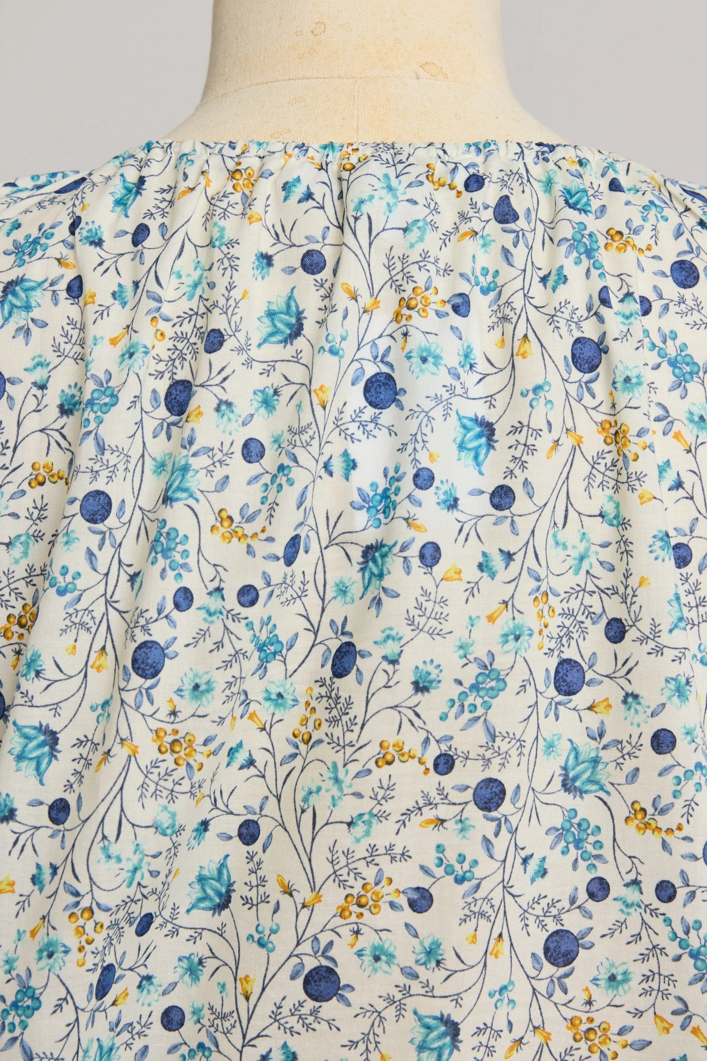 Moon Night Dress In Blue Berries - Image 7