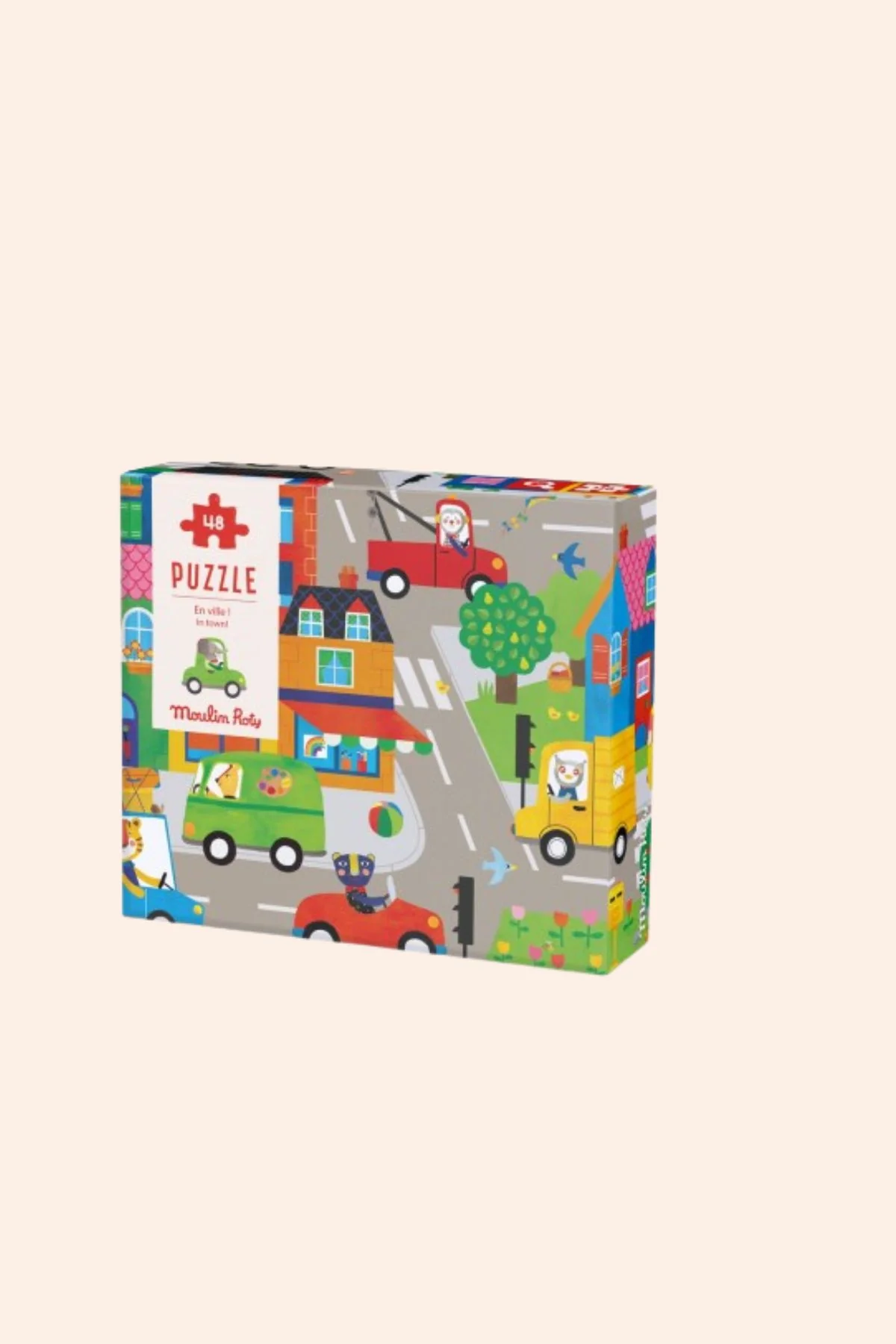 Moulin Roty - In town - Puzzle -  Les Popipop