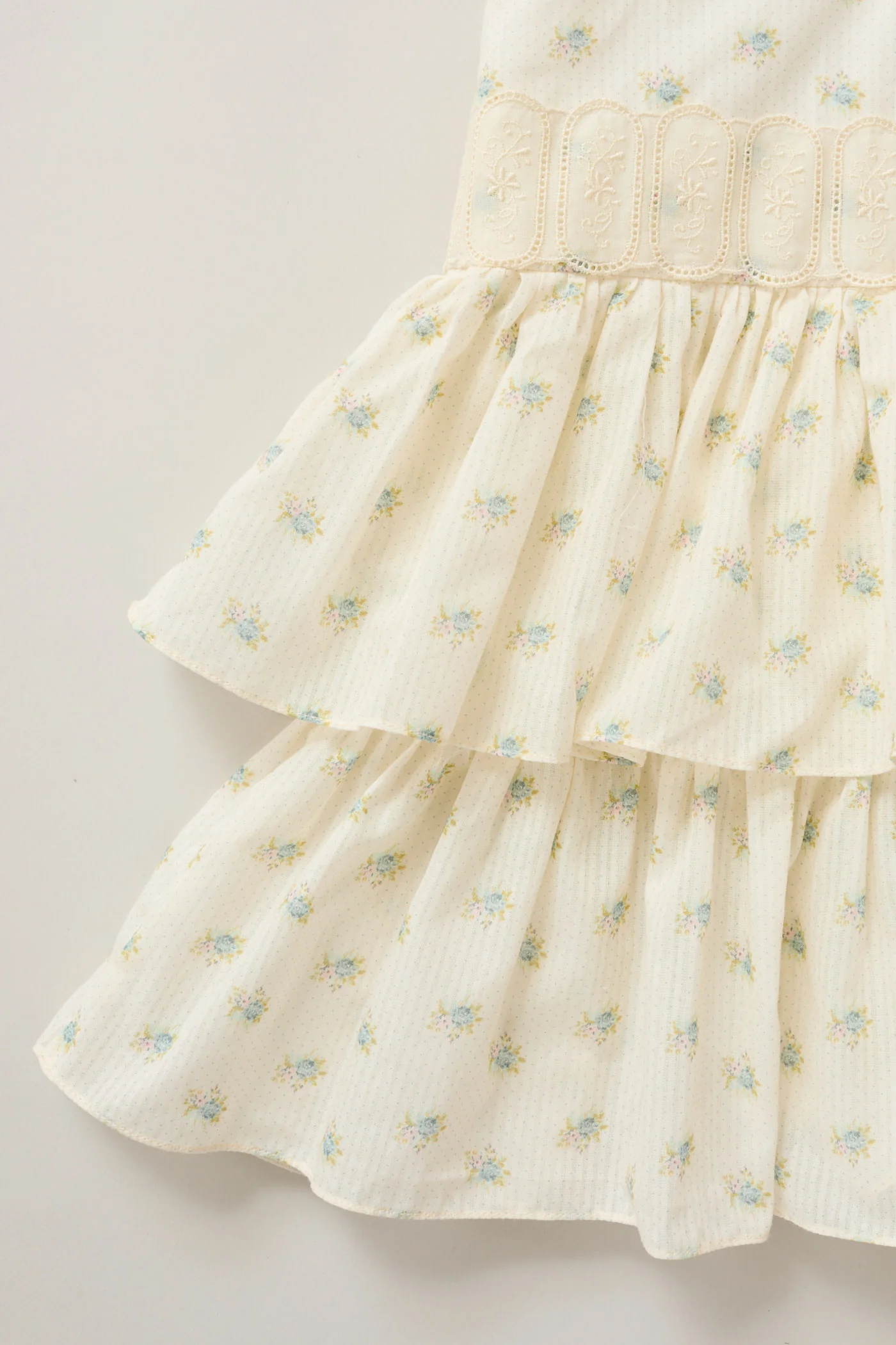 Pastry Dress  Blue Spring Flowers - Image 11