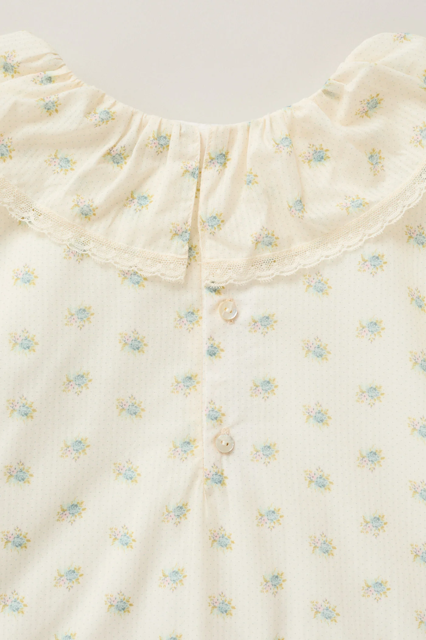 Pastry Dress  Blue Spring Flowers - Image 8