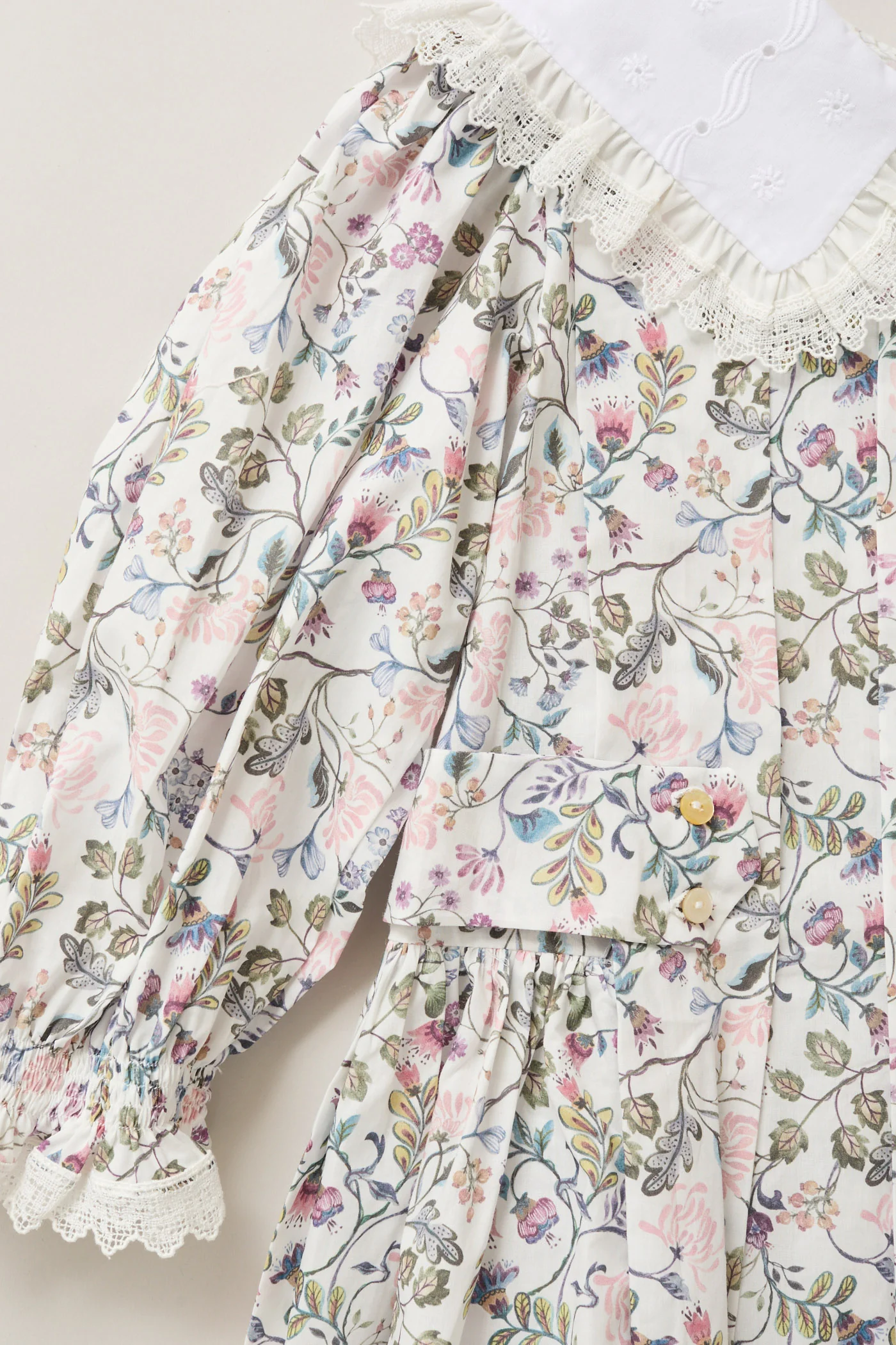 Piano Dress  Lavender Lane Liberty Print - Image 3