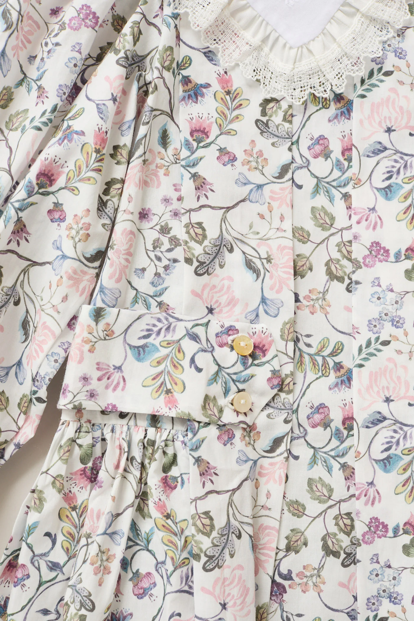 Piano Dress  Lavender Lane Liberty Print - Image 4