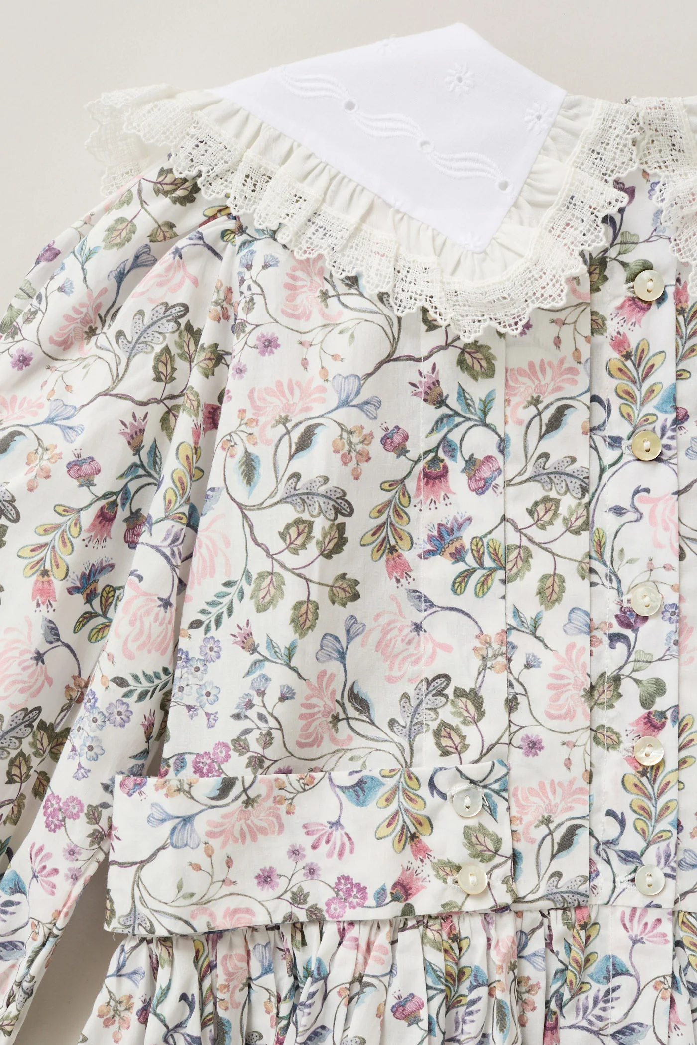 Piano Dress  Lavender Lane Liberty Print - Image 6