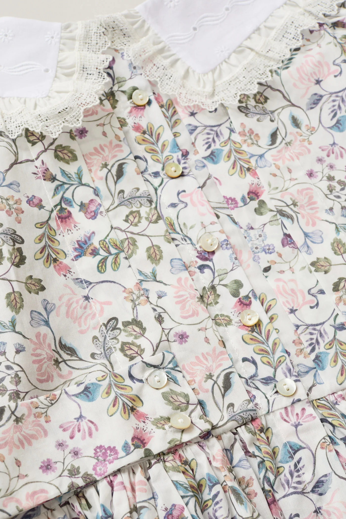 Piano Dress  Lavender Lane Liberty Print - Image 7