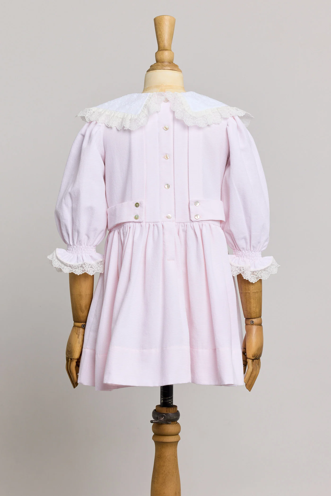 Piano Dress Pink Stripe - Image 3