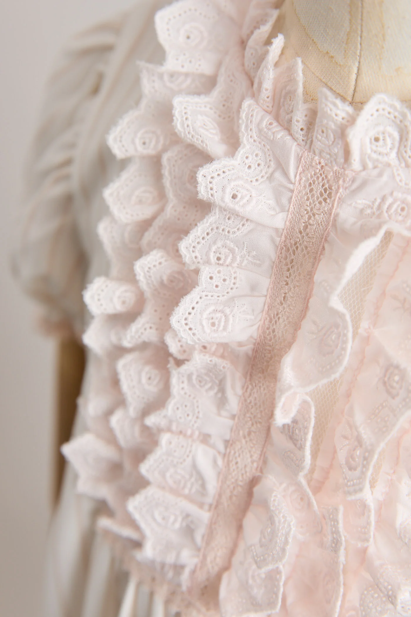 Pleated Dress Pink Marshmallow - Image 15