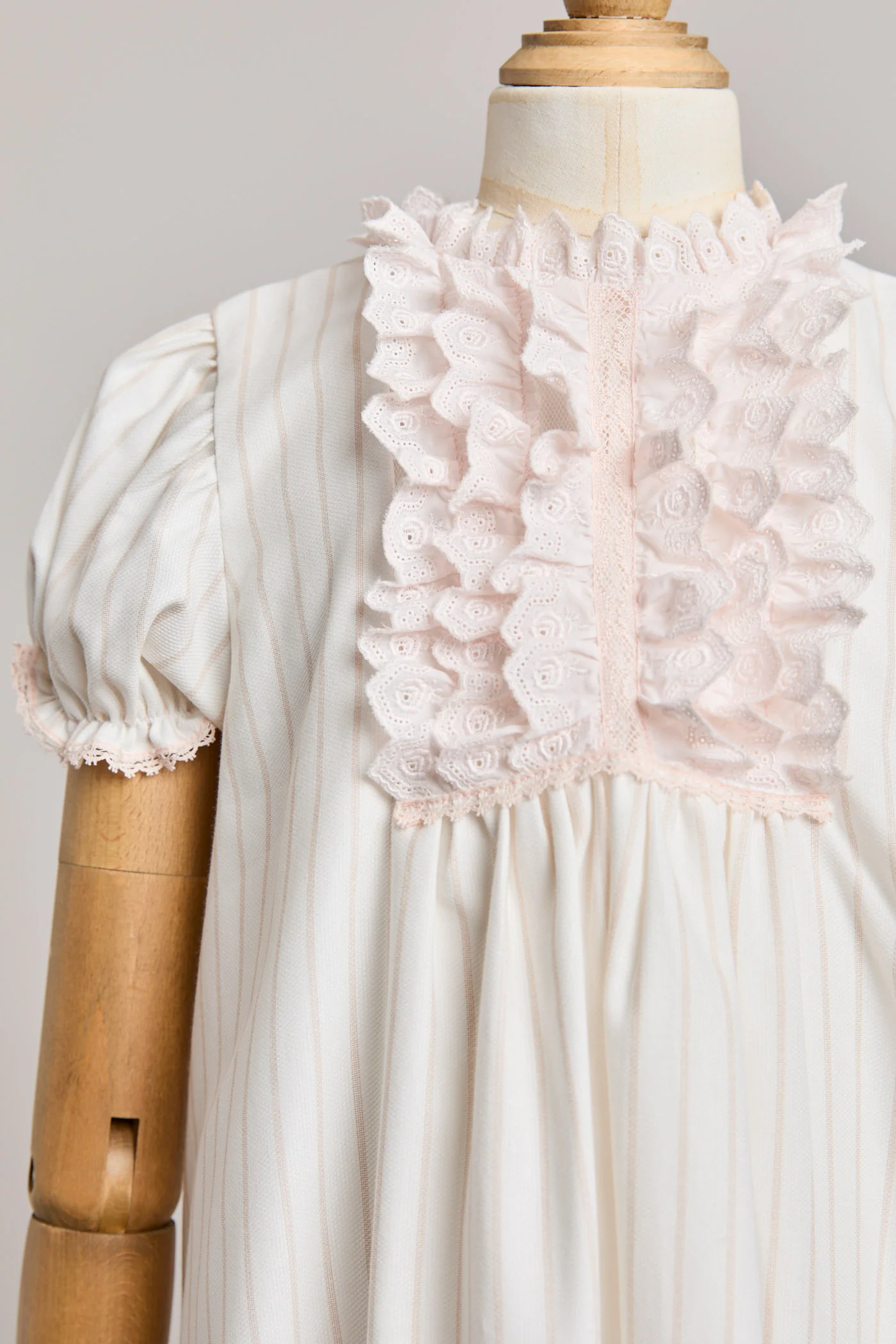 Pleated Dress Pink Marshmallow - Image 7