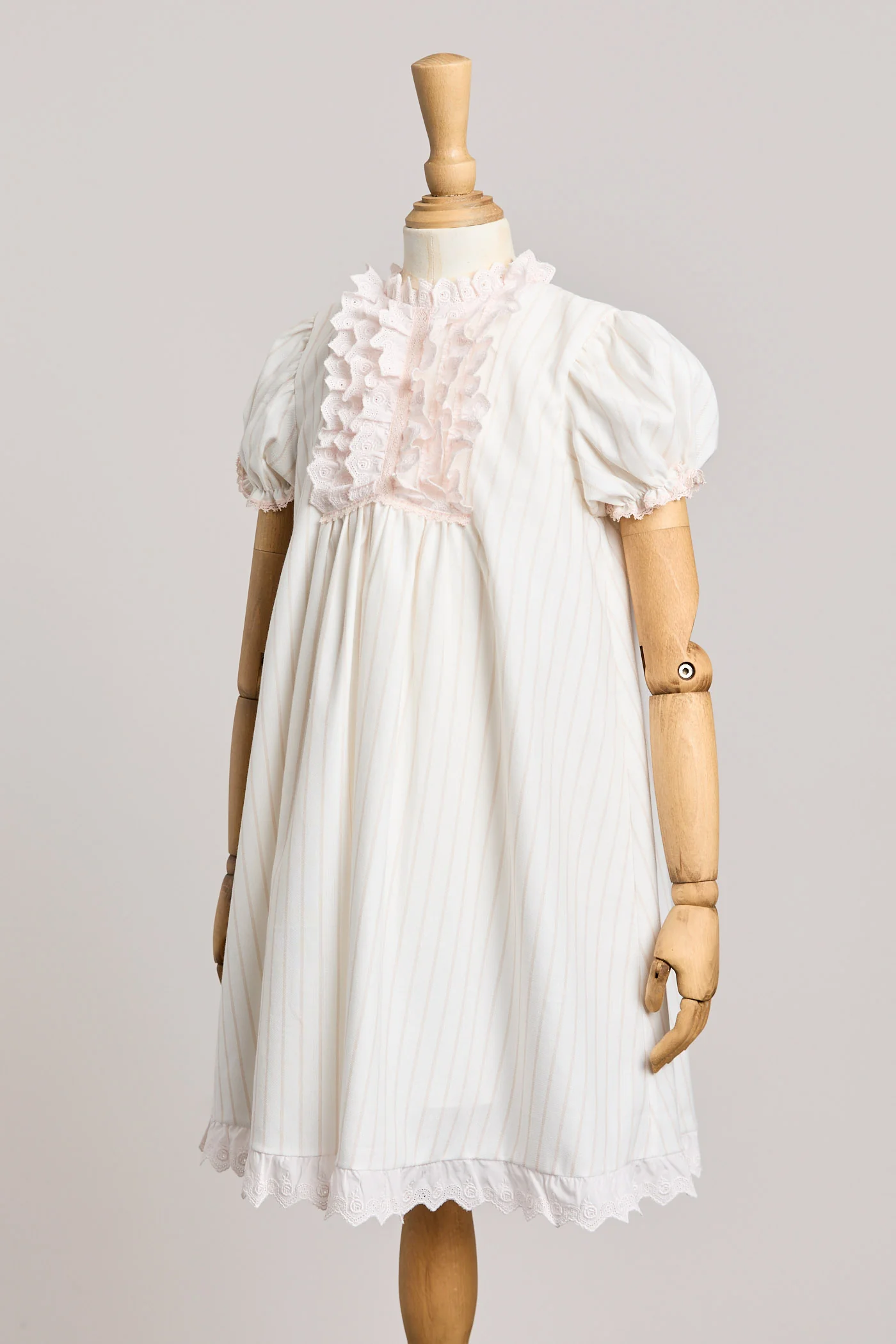 Pleated Dress Pink Marshmallow - Image 8