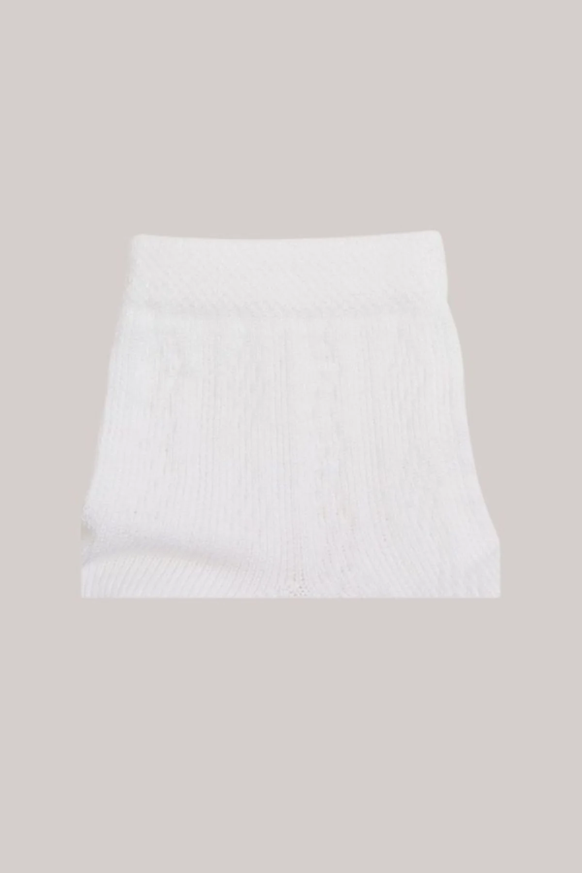 Collegièn X Strawberries and Cream - Antoinette Lightweight Socks - Blanc Neige - Image 3