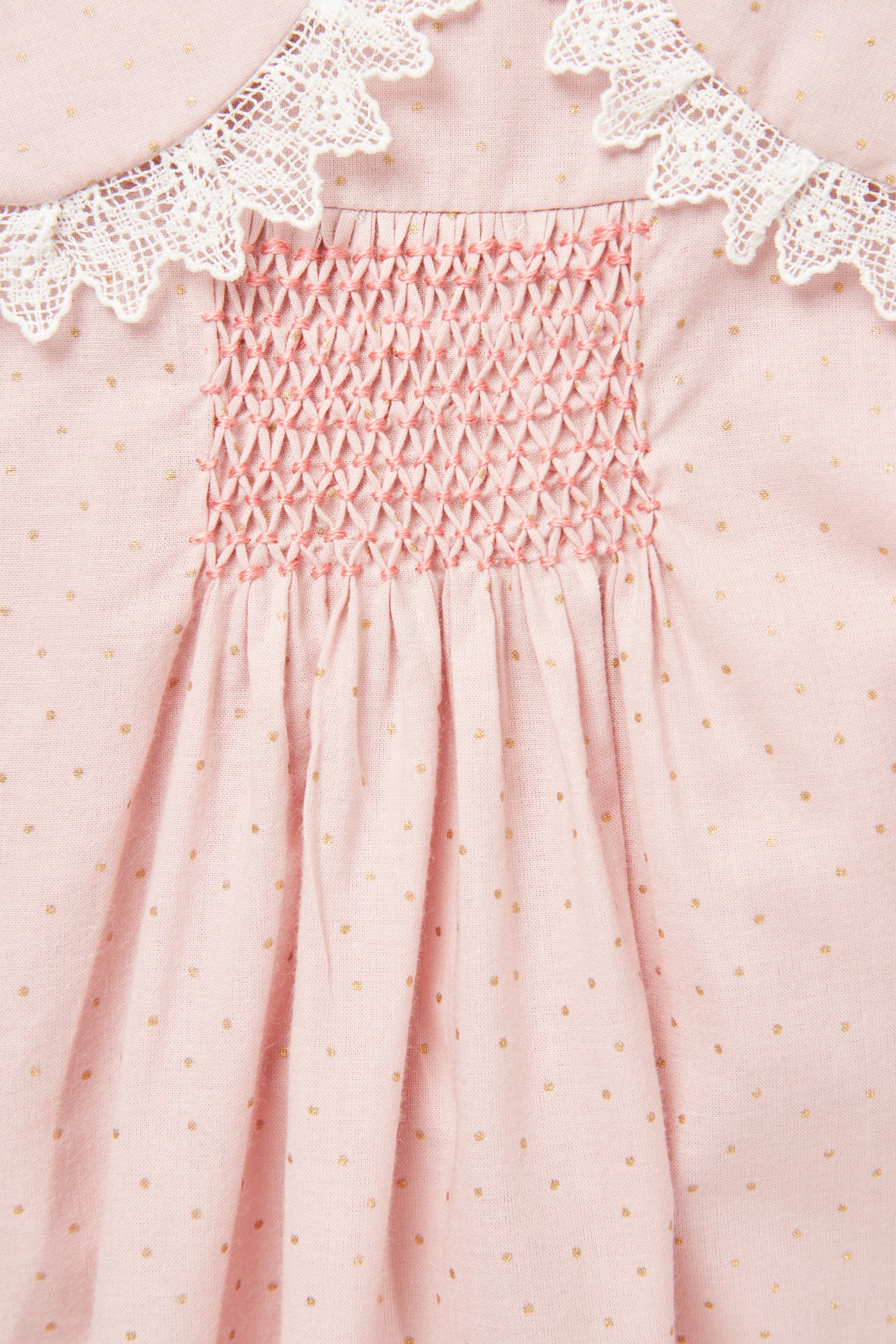 Popcorn Dress in Dusty Pink - Image 4