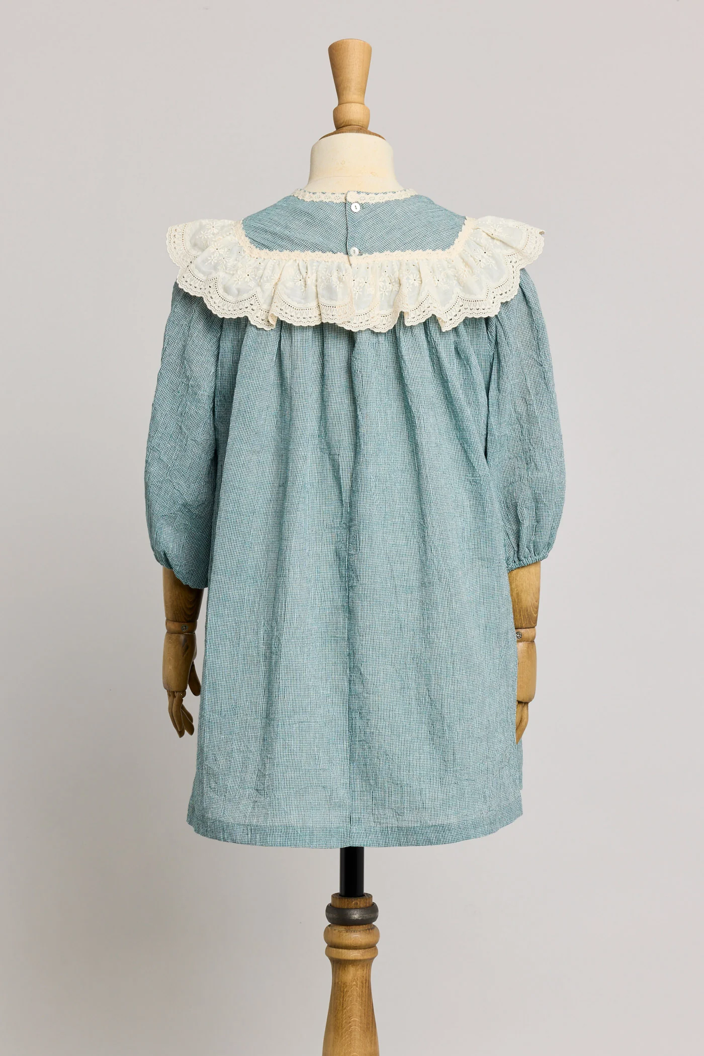Salt Dress in Teacup Teal Cream - Image 3