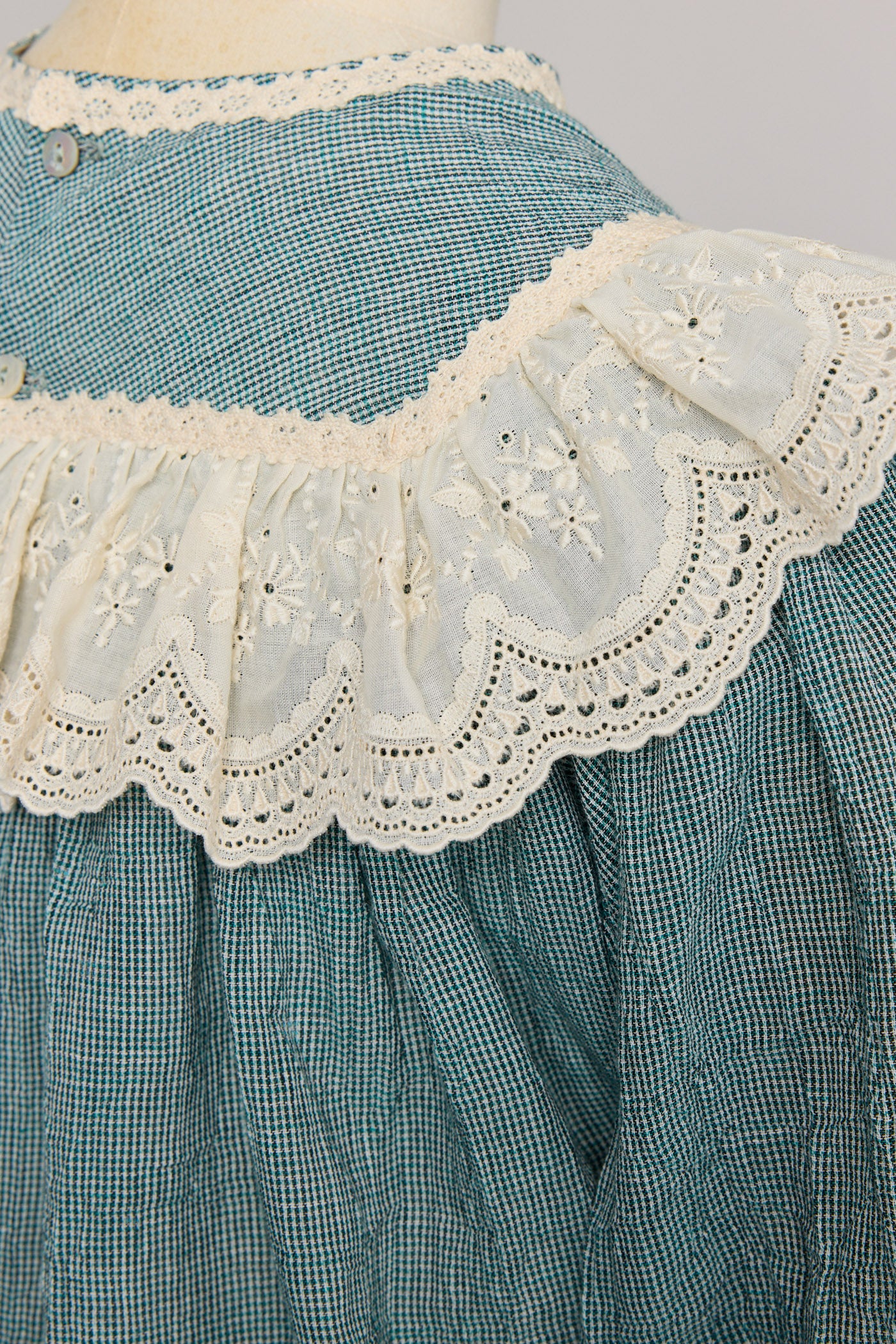 Salt Dress in Teacup Teal Cream - Image 9