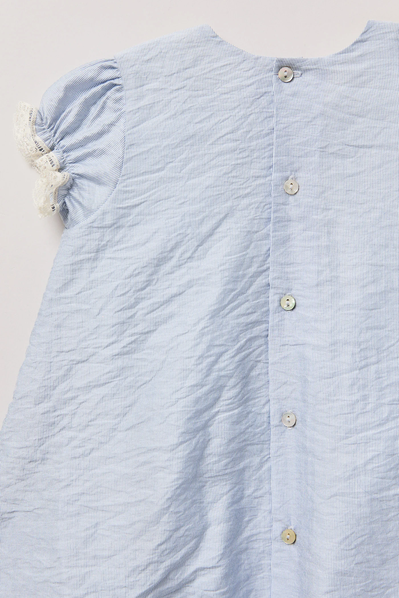 Baby Pleated Dress in Seaside - Image 5