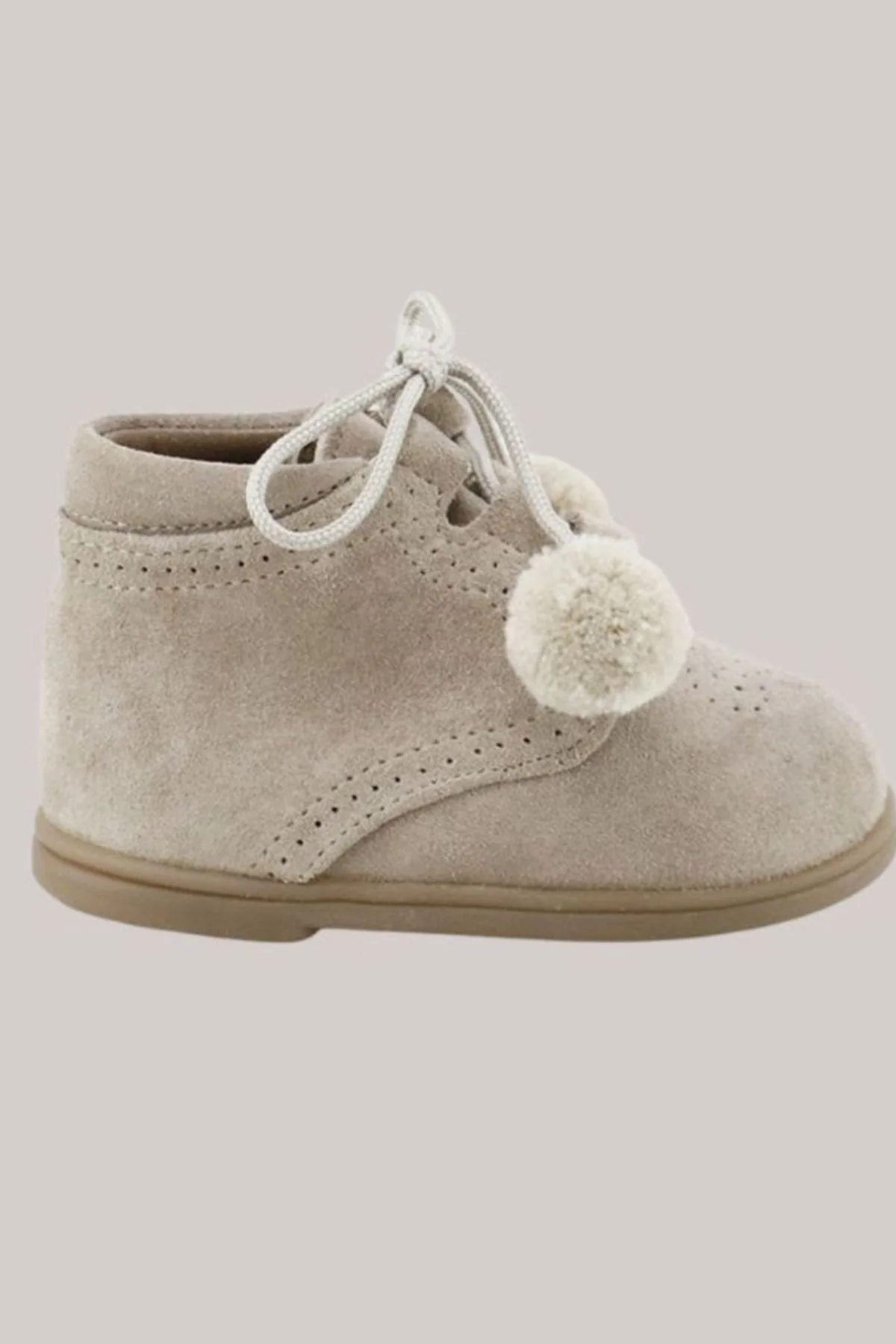 Suede Boots - Camel - Image 2