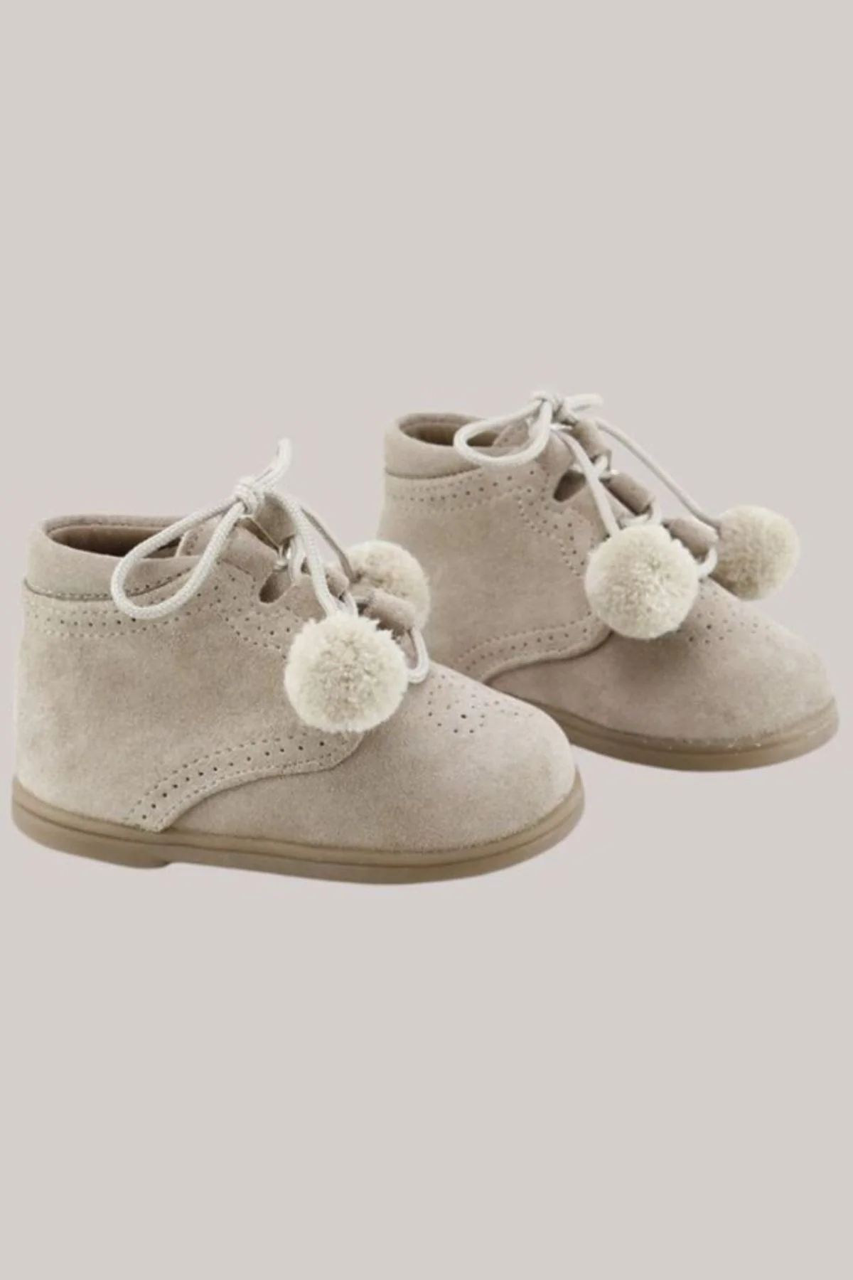 Suede Boots - Camel - Image 3