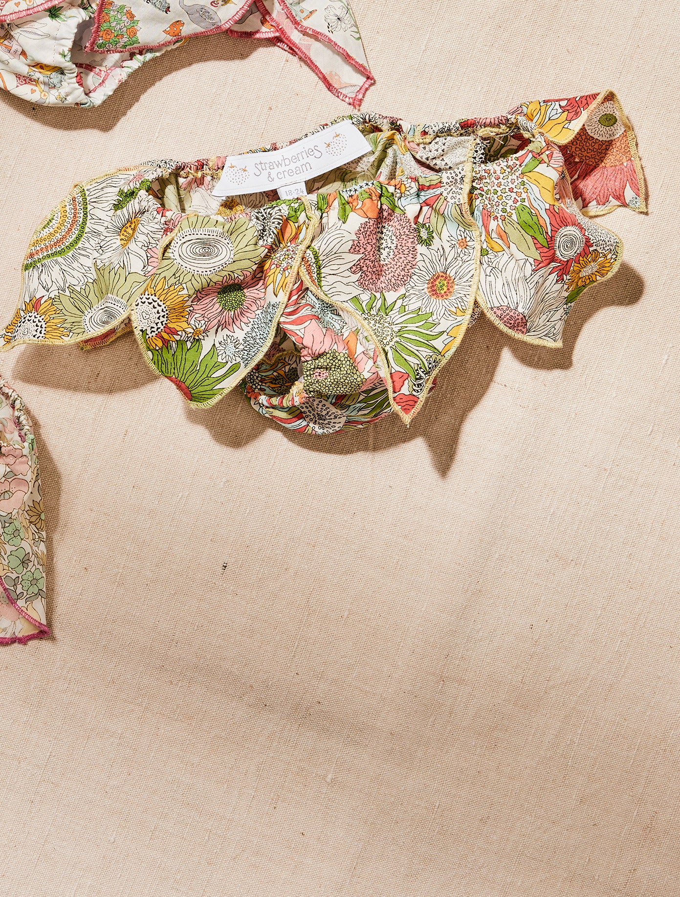Teardrop in sunflowers Liberty fabric - Swimwear Bottoms