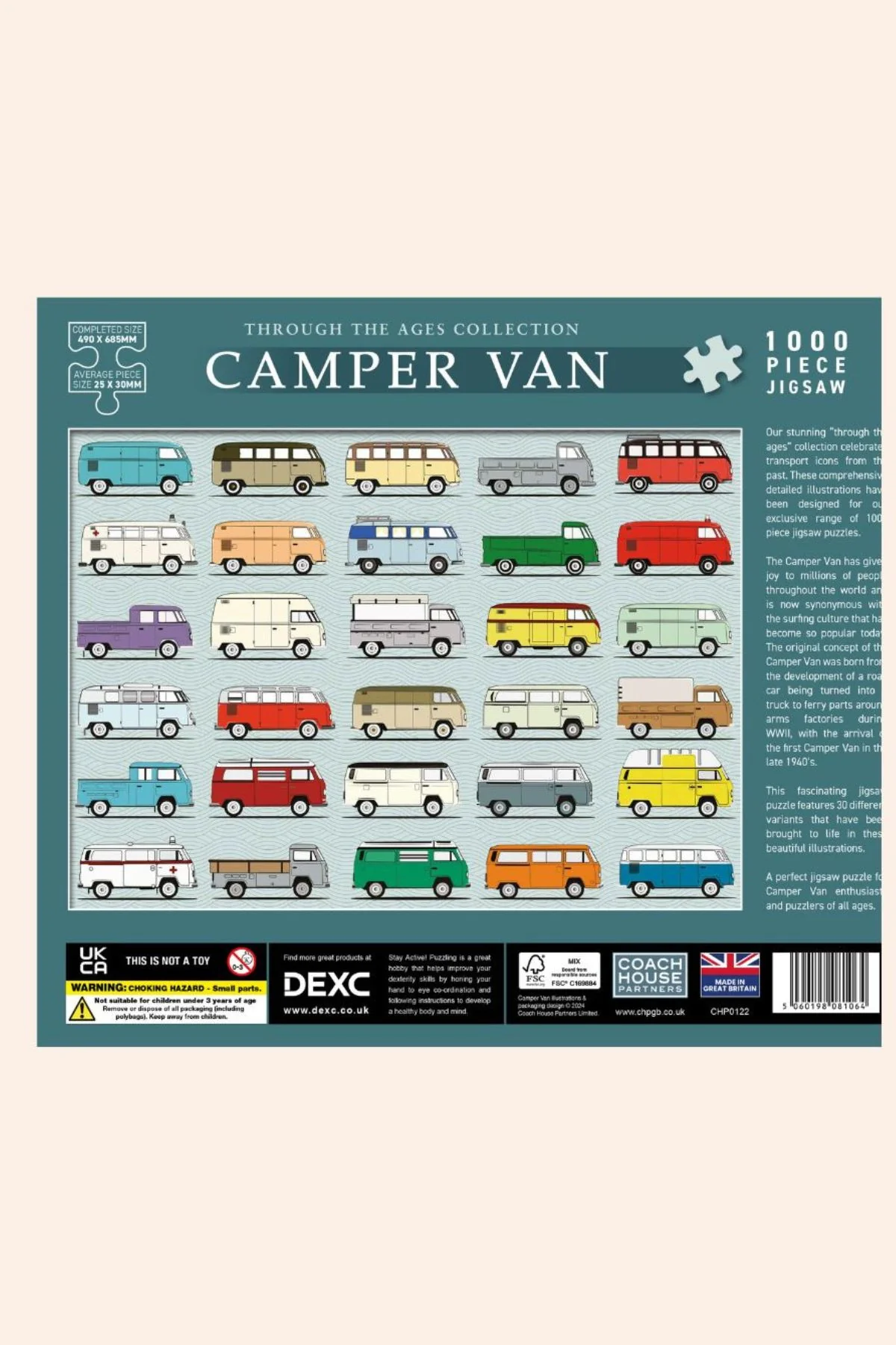 The Coach House - Camper Van - 1000 Pieces Jigsaw