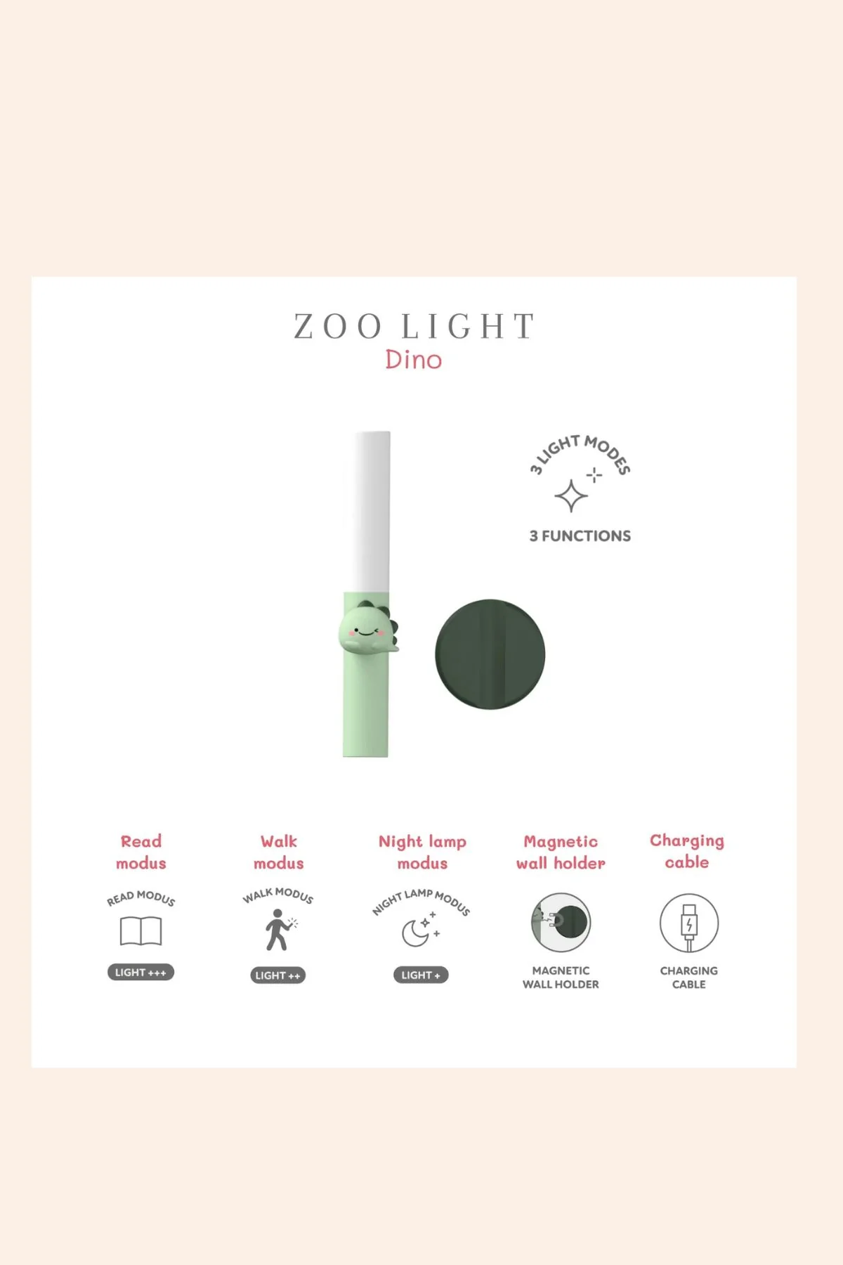 The Zoo Family - Zoo Light - Dino - Image 3
