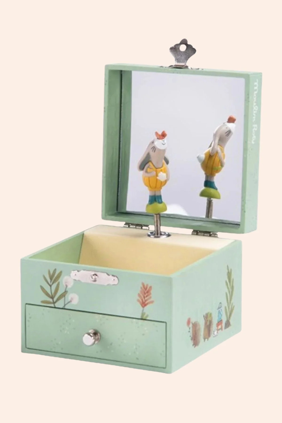 Moulin Roty - Musical Jewellery Box - Trois Petits Lapins